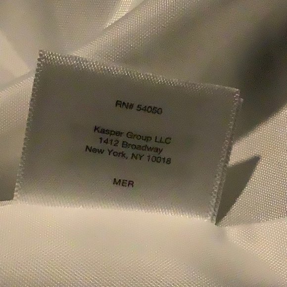 Anne Klein Black and White Striped Blazer - Picture 9 of 11